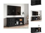 Mobile Tv Vidaxl Nero 102X35,5X47,5 Cm In Legno - Mobili Tv