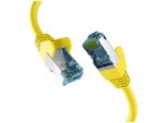 Efb EC020200179 Efb RJ45 Patchkabel Mit CAT7 Rohkabel Gelb 1M