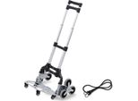 Jopassy Carrello A Sacchi Pieghevole Per Scale Carrello Per Scale Carrello Impilabile Per Scale Carrello A Sacchi Carrello Da Trasporto Scalatore Per Traslochi E Pesi Fino A 75 Kg In Alluminio