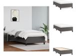 Vidaxl Struttura Letto Grigio 80X200 Cm In Similcuoio - Letti E Strutture Letto