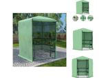 Vidaxl Serra Con Ripiani In Acciaio 227X223 Cm - Serre