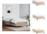 Vidaxl Struttura Letto Cappuccino-Marrone 80X200 Cm In Pelle Finta - Letti & Strutture Letto