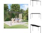 Vidaxl Tenda Antracite 4X3 M 180 G/M² In Tessuto E Acciaio - Padiglioni E Tende Per Feste