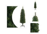 Vidaxl Albero Di Natale Artificiale Slim Con Supporto Verde 120 Cm Pvc - Alberi Di Natale