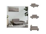 Vidaxl Letto Per Cani In Tessuto Taupe 70X45X28 Cm - Letti Per Cani