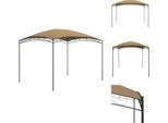 Vidaxl Pavillon 3X4X2,65 M Taupe 180 G/M² - Pavillons & Partyzelte