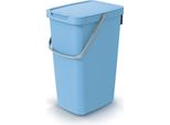 Bidone Per La Raccolta Differenziata 20L Keden Systema Q Colore Azzurro