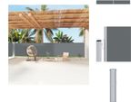 Vidaxl Tenda Laterale Estensibile Antracite 160X1200 Cm - Ombrelloni E Tende Da Sole