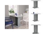Vidaxl Tavolo Da Pranzo Grigio Sonoma 80X80X75 Cm In Legno - Tavoli Da Pranzo