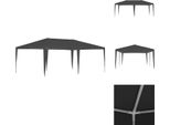 Vidaxl Tenda Professionale Per Feste 4×6 M Antracite 90 G/M² - Padiglioni E Tende Per Feste