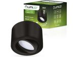 Lumiled Faretto A Plafone Faretto A Plafone, Lampada A Plafone, Apparecchio A Plafone Spot A Plafone Orientabile 15° Downlight Spot Per Modulo Led Insert Rotondo Nero