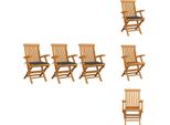 Vidaxl Sedie Da Giardino Con Cuscini Antracite 3 Pz. Legno Massiccio Teak - Sedie Da Giardino