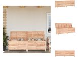 Vidaxl Cassapanca Da Giardino 198,5X50X56,5 Cm In Legno Massiccio Di Abete - Cassette Da Giardino