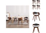 Vidaxl Sedie Da Pranzo 4 Pz. In Legno Curvato E Tessuto Grigio - Sedie Da Pranzo