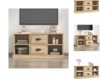 Mobile Tv Vidaxl Rovere Sonoma 99,5X35,5X48 Cm Materiale A Base Di Legno - Mobili Tv