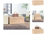 Vidaxl Cassetta Da Giardino 101X50,5X46,5 Cm In Legno Di Pino Massiccio - Cassette Da Giardino