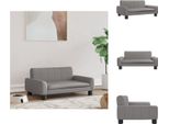 Vidaxl Letto Per Cani Grigio 70X45X30 Cm In Pelle Finta - Letti Per Cani