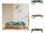 Vidaxl Sgabello Da Giardino 120X80 Cm In Legno Di Pino Impregnato - Elementi Per Divani Da Giardino