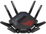 Asus Rog Rapture GT-BE98 Router Wireless 10 Gigabit Ethernet Quad-Band (2,4 Ghz / 5 Ghz-1 / 5 Ghz-2 / 6 Ghz) Nero