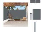 Vidaxl Tenda Laterale Estensibile Antracite 220X600 Cm - Ombrelloni E Tende Da Sole
