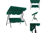 Vidaxl Altalena Hollywood Verde 170×110×153 Cm Tessuto - Altalene Hollywood
