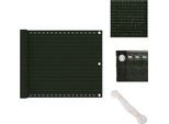 Vidaxl Schermo Privacy Per Balcone Verde Scuro 75X500 Cm Hdpe - Ombrelloni E Tende Da Sole