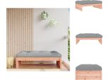 Vidaxl Sgabello Da Giardino 120X80 Cm In Legno Massiccio Di Abete Douglas - Elementi Per Divani Da Giardino