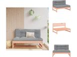 Vidaxl Divano Centrale 120X80 Cm In Legno Massiccio Di Abete Douglas - Elementi Per Divani Da Giardino