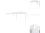 Vidaxl Tenda Per Feste 3X9 M Pe Bianco - Padiglioni E Tende Per Feste