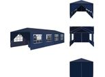Vidaxl Tenda Da Giardino 3X12 M Blu - Padiglioni E Tende Per Feste