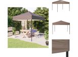 Vidaxl Tenda Per Feste Pieghevole Tortora 3X3 M - Padiglioni E Tende Per Feste