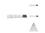 Vidaxl Gabbia Per Conigli Antracite 504,5X80,5X71 Cm Acciaio Zincato - Habitat E Recinti Per Piccoli Animali