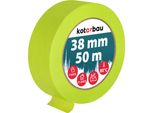 Kotarbau® Nastro Per Mascheratura Al Neon Nastro Per Mascheratura Da 50 M Nastro Per Mascheratura Da 38 Mm Nastro Per Pittori Accessori Per Pittori Carta Crespa Verde Fluorescente Articoli Per La Pittura