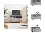 Vidaxl Mobile Tv Grigio Sonoma 80X36X50 Cm In Legno - Mobili Tv