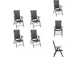 Vidaxl Sedie Da Giardino 4 Pz. Poly Rattan Nero - Sedie Da Giardino