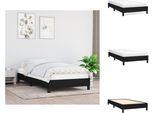 Vidaxl Struttura Letto Nera 90X190 Cm In Tessuto - Letti E Strutture Letto