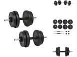 Vidaxl Set Di Manubri 14 Pezzi 20 Kg - Manubri E Pesi