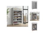 Vidaxl Scarpiera Grigio Sonoma 60X35X105 Cm Materiale A Base Di Legno - Scarpiere E Armadietti