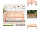 Vidaxl Panca Da Giardino 159,5X48X91,5 Cm In Legno Massiccio Di Abete Douglas - Panche Da Giardino