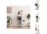 Vidaxl Graffiatoio In Sisal Grigio Chiaro 153 Cm - Tiragraffi