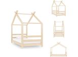 Vidaxl Struttura Letto Per Bambini In Pino Massiccio 70X140 Cm - Lettini Per Bambini E Ragazzi