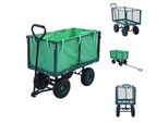 Vidaxl Carrello Da Giardino Verde 350 Kg - Carrello E Carrello Manuale