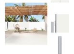 Vidaxl Tenda Laterale Estensibile Crema 180X1200 Cm - Ombrelloni E Tende Da Sole