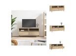 Mobile Tv Vidaxl Rovere Sonoma 100X34,5X44,5 Cm Materiale A Base Di Legno - Mobili Tv