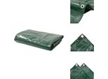 Vidaxl Telone 650 G/M² 5X6 M Verde - Teloni