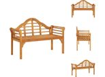 Vidaxl Panchina Da Giardino 125 Cm In Legno Massiccio Di Acacia - Panchine Da Giardino