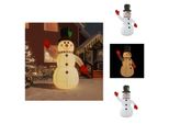 Vidaxl Pupazzo Di Neve Gonfiabile Con Led 300 Cm - Luci Di Natale