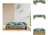 Vidaxl Sgabello Da Giardino 120X80 Cm In Legno Di Pino Impregnato - Elementi Per Divani Da Giardino