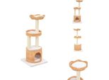 Vidaxl Tiragraffi Per Gatti In Sisal Legno Naturale Di Salice - Tiragraffi
