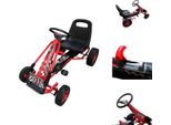 Go Kart Rosso 96 X 60 X 56 Cm - Girello & Scivolo & Veicoli A Pedali